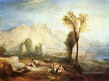  Pierre Peintre - La pierre d’honneur d’Ehrenbrietstein et le tombeau de Marceau paysage Turner